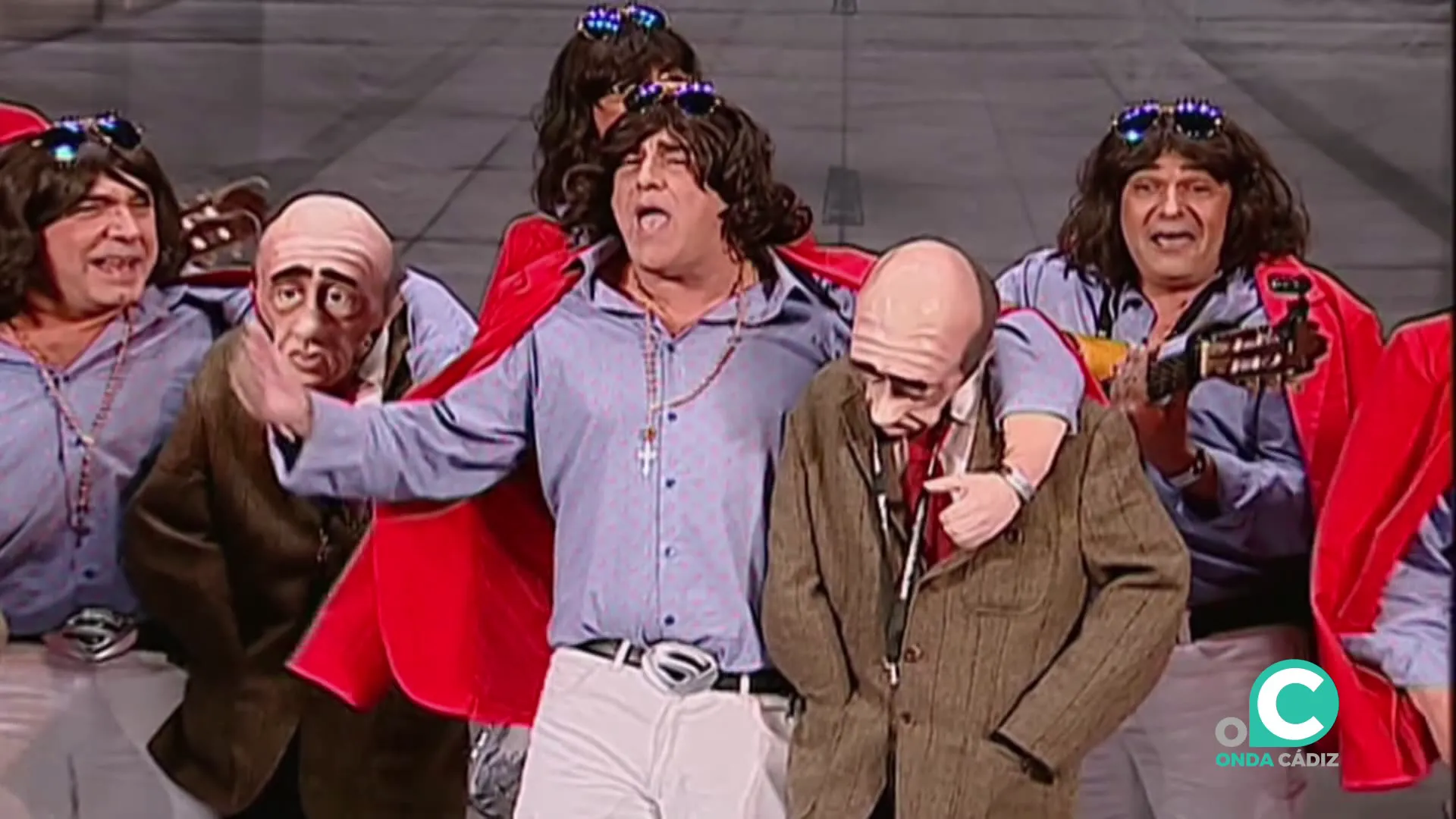 José Luis García Cossío en una de las chirigotas mas recordadas, Si me pongo pesao me lo dices