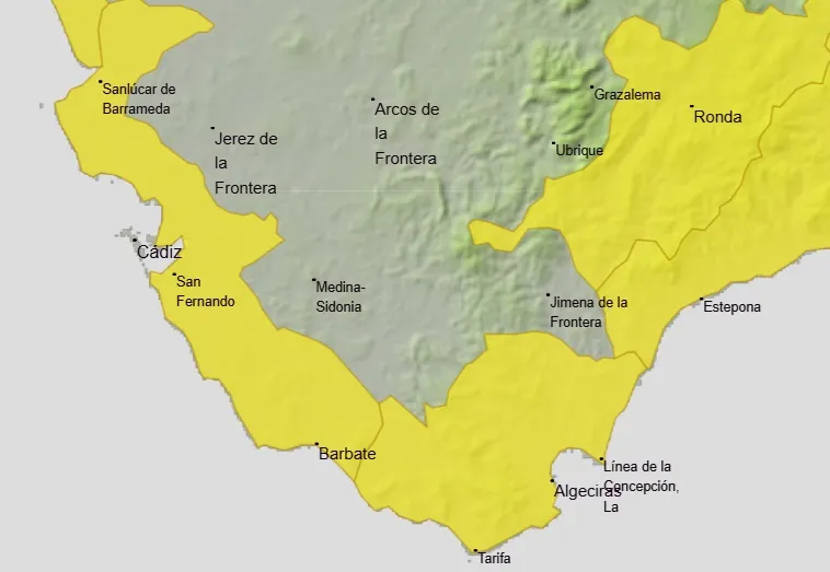 La lluvia será la protagonista en el primer fin de semana del año.