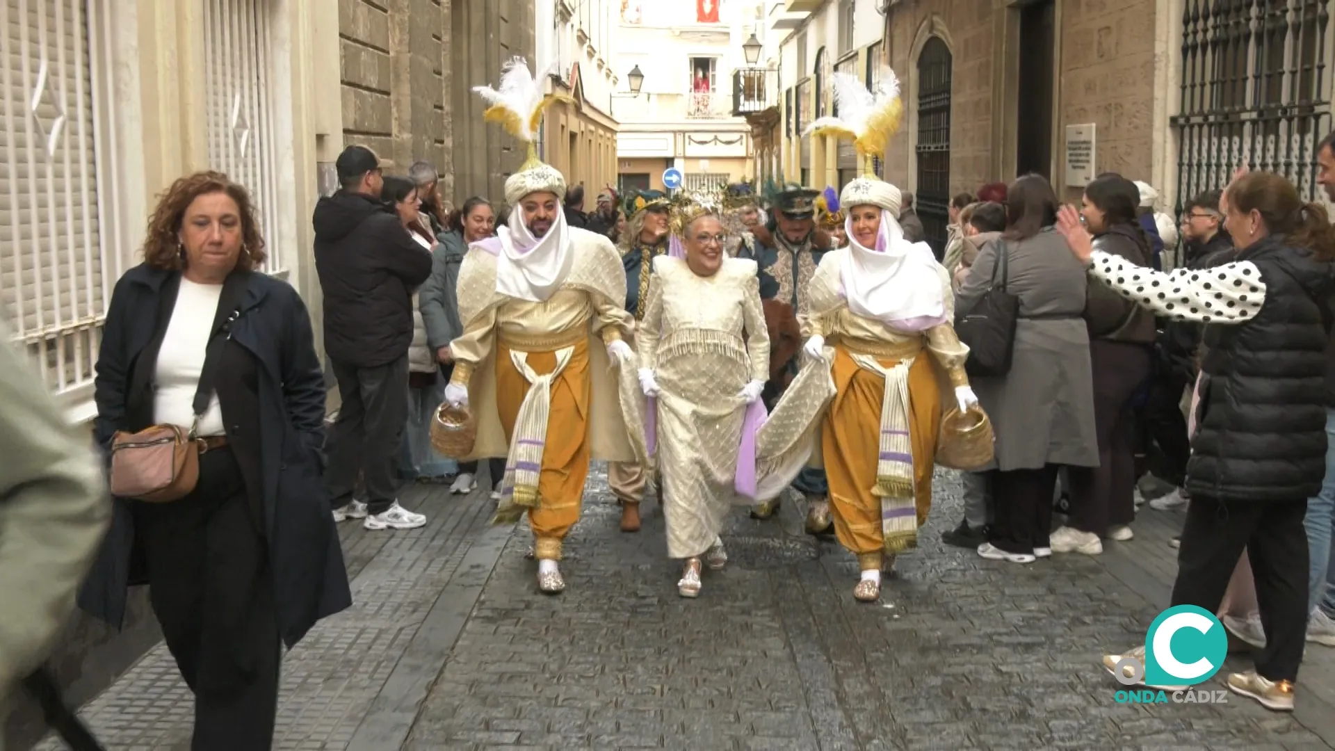 La Estrella de Oriente por las calles de Cádiz 