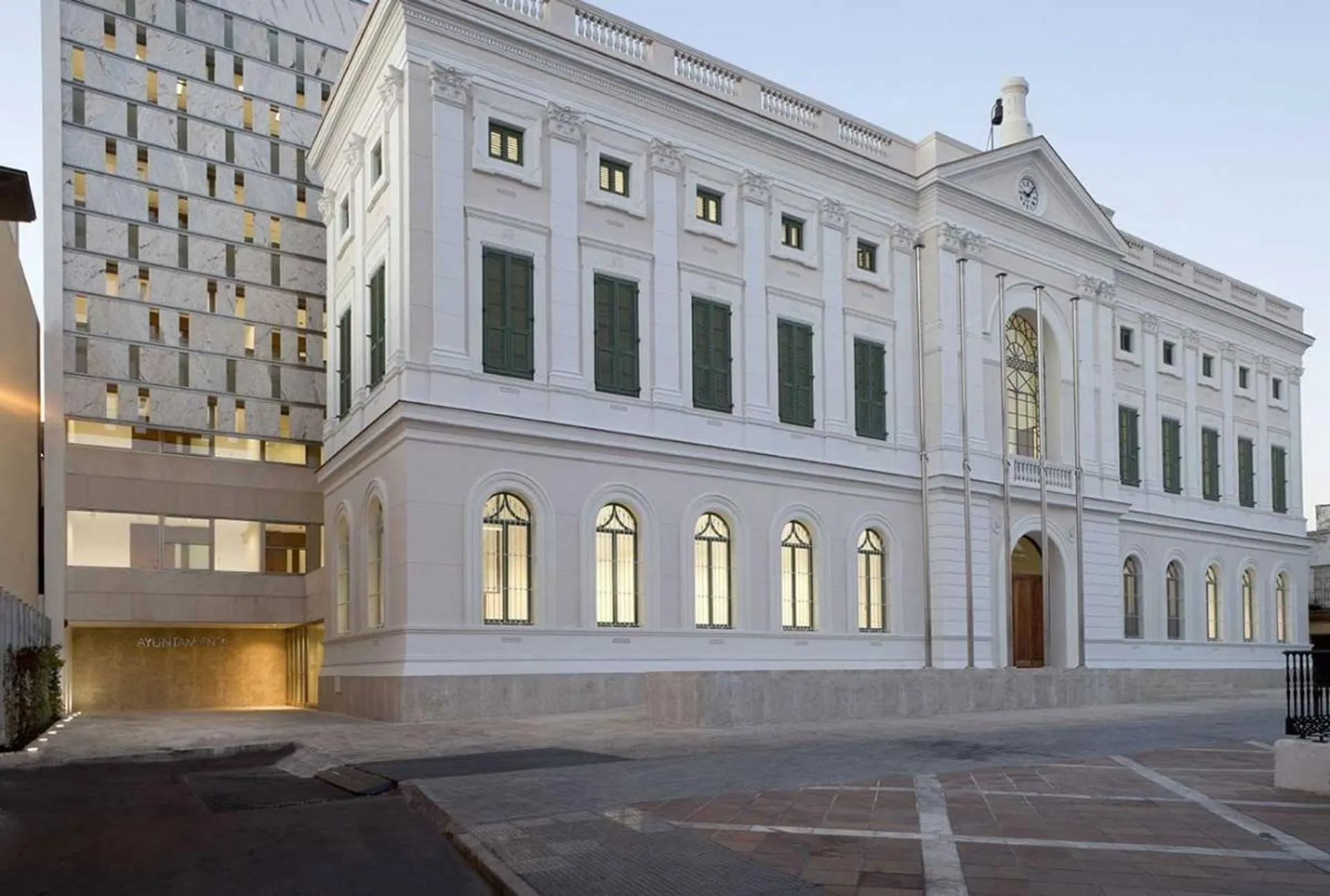 Fachada del Ayuntamiento de El Puerto de Santa María