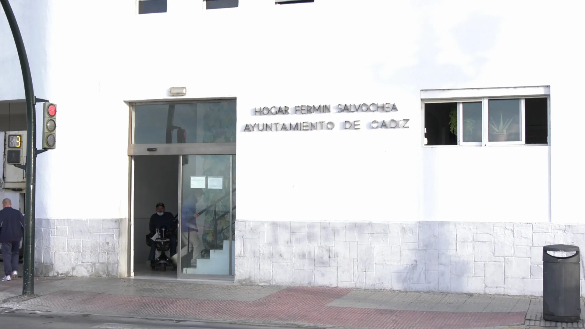 El edificio municipal en el Campo del Sur