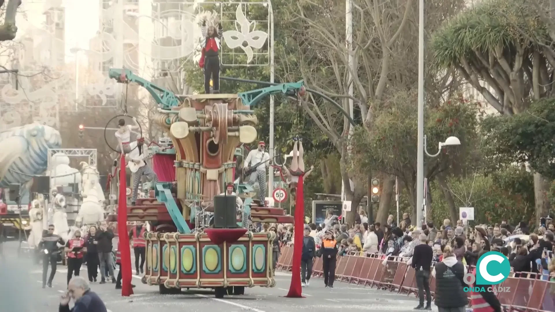 Una imagen de la Cabalgata Magna del Carnaval de 2025.