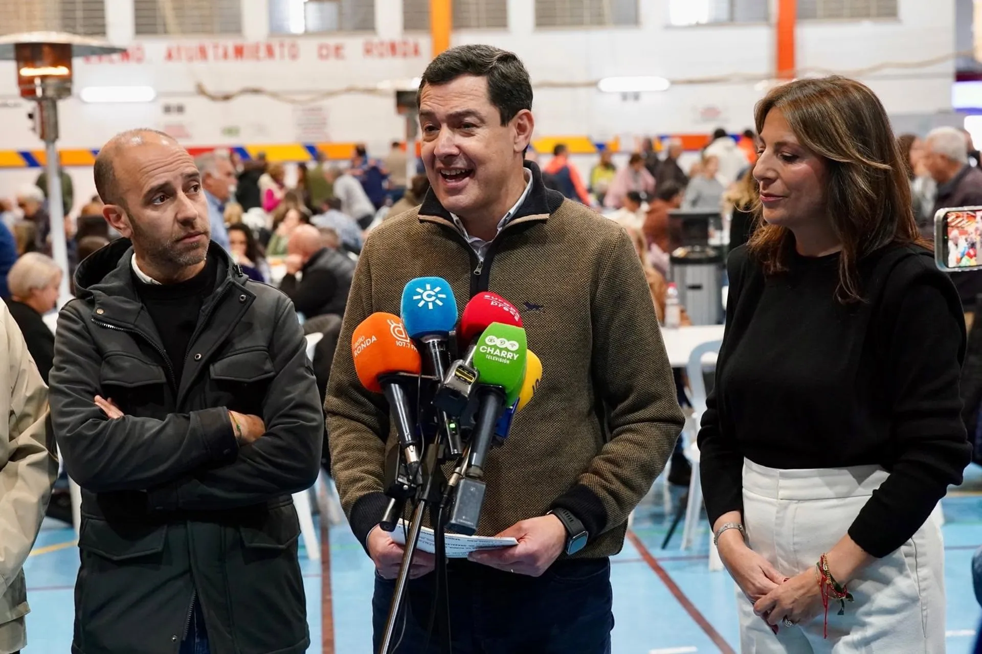 Los vecinos de Grazalema llevan desalojados desde el pasado 5 de febrero por los daños provocados por las fuertes lluvias. 