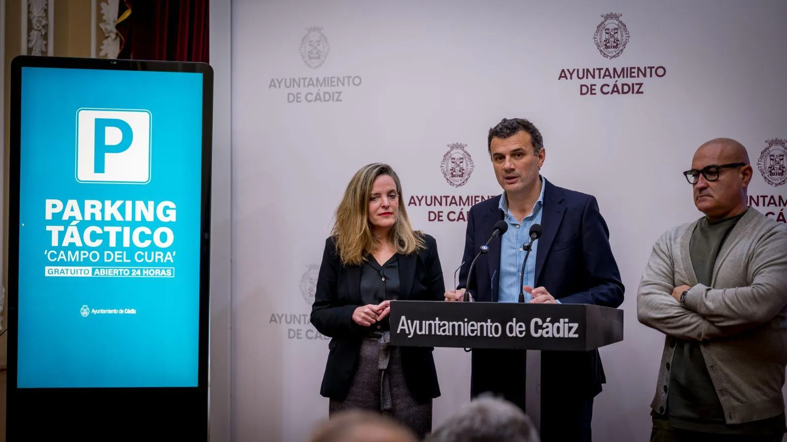 Bruno García contesta a los medios en la Junta de Gobierno Local de este viernes