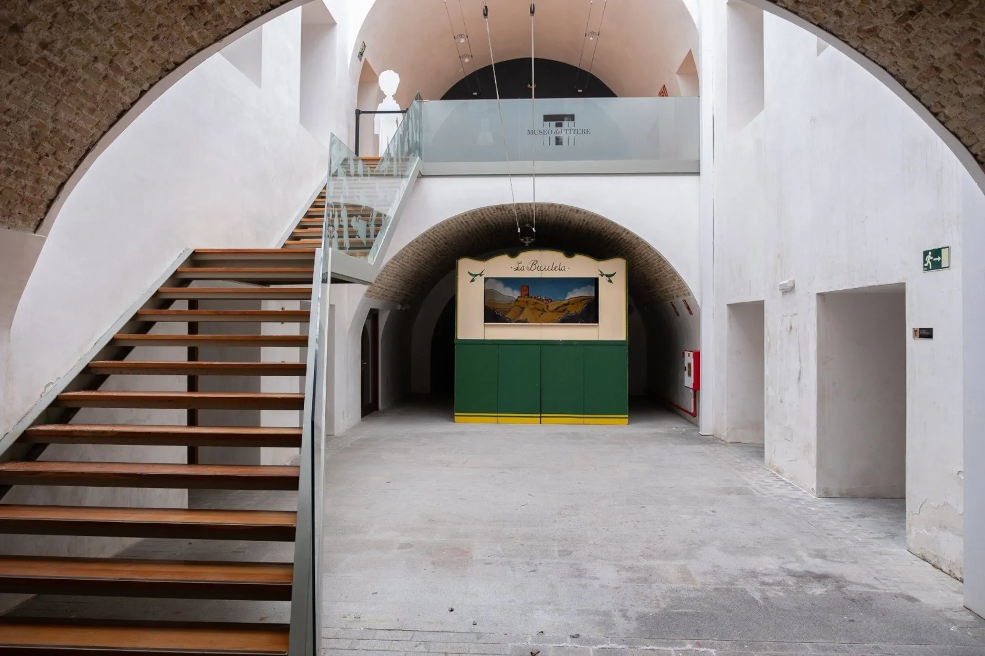 Algunos de los espacios actuales del edificio