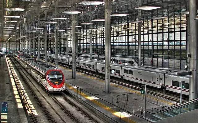 Estación de tren de Cádiz capital en una imagen de archivo.