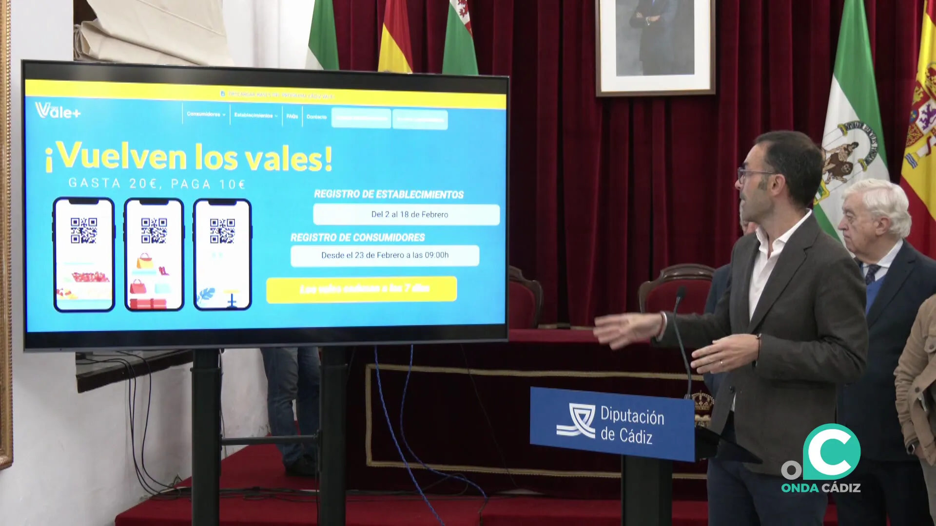 Momento de la presentación este lunes en la Diputación