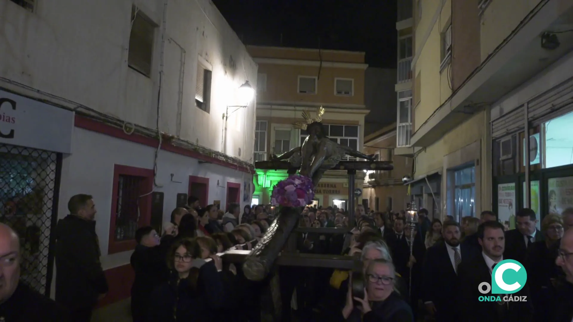 Vía Crucis extraordinario del Santísimo Cristo de la Misericordia por las calles de la Viña en 2019