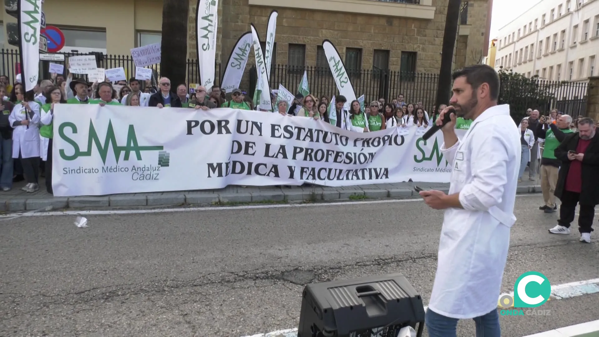 Concentración ante la Subdelegación de Gobierno