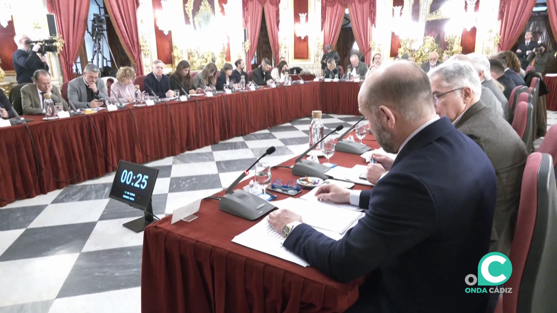 Un momento de la sesión plenaria celebrada este miércoles