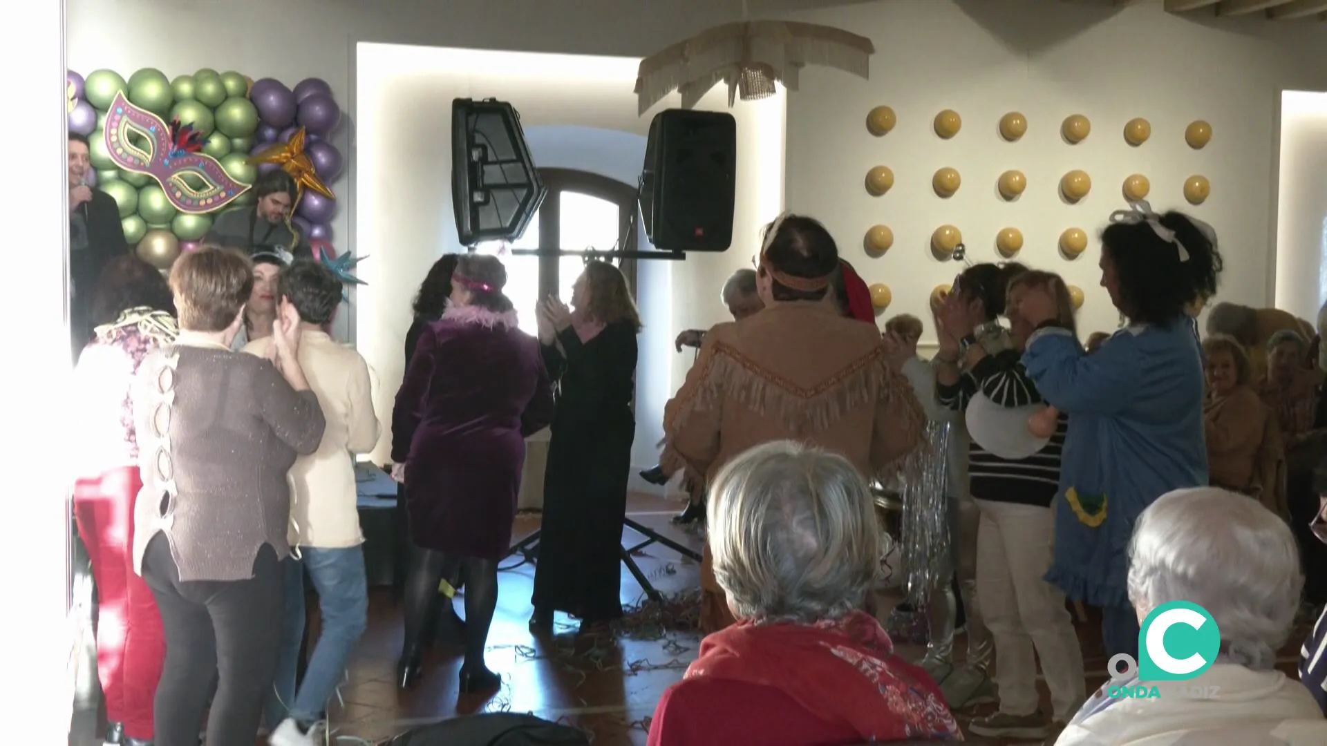 El baile protagonizó buena parte de la velada