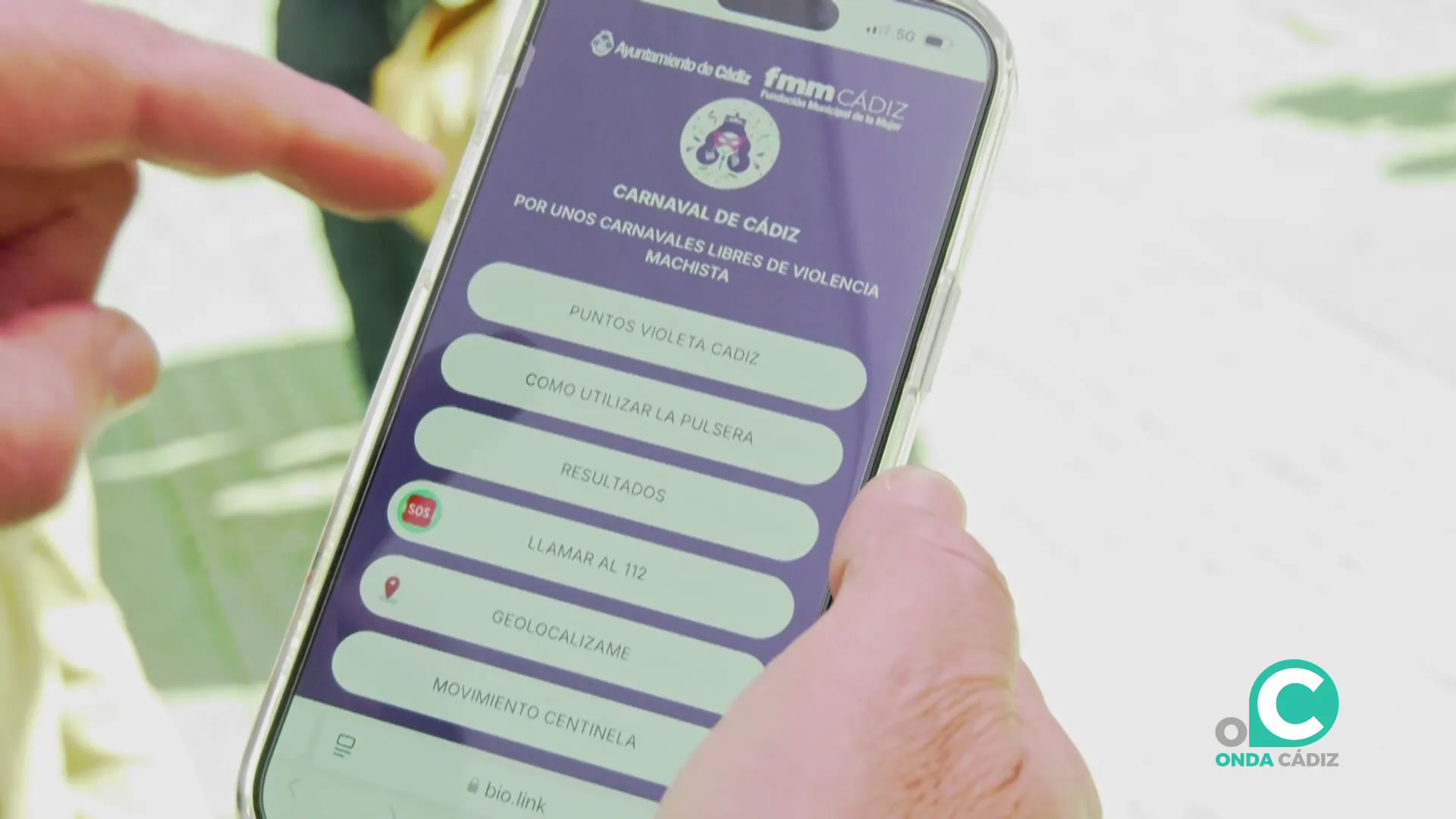 Aplicación municipal puesta en marcha por la fiesta