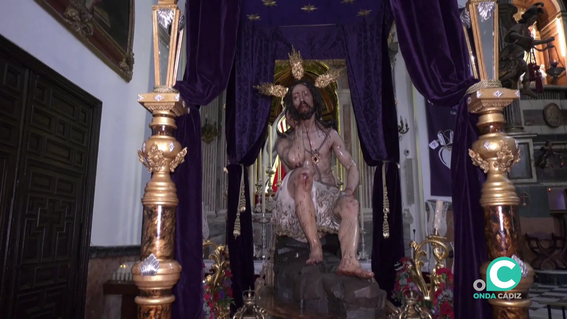 La talla de Jacinto Pimentel saldrá este viernes desde su templo de San Agustín 
