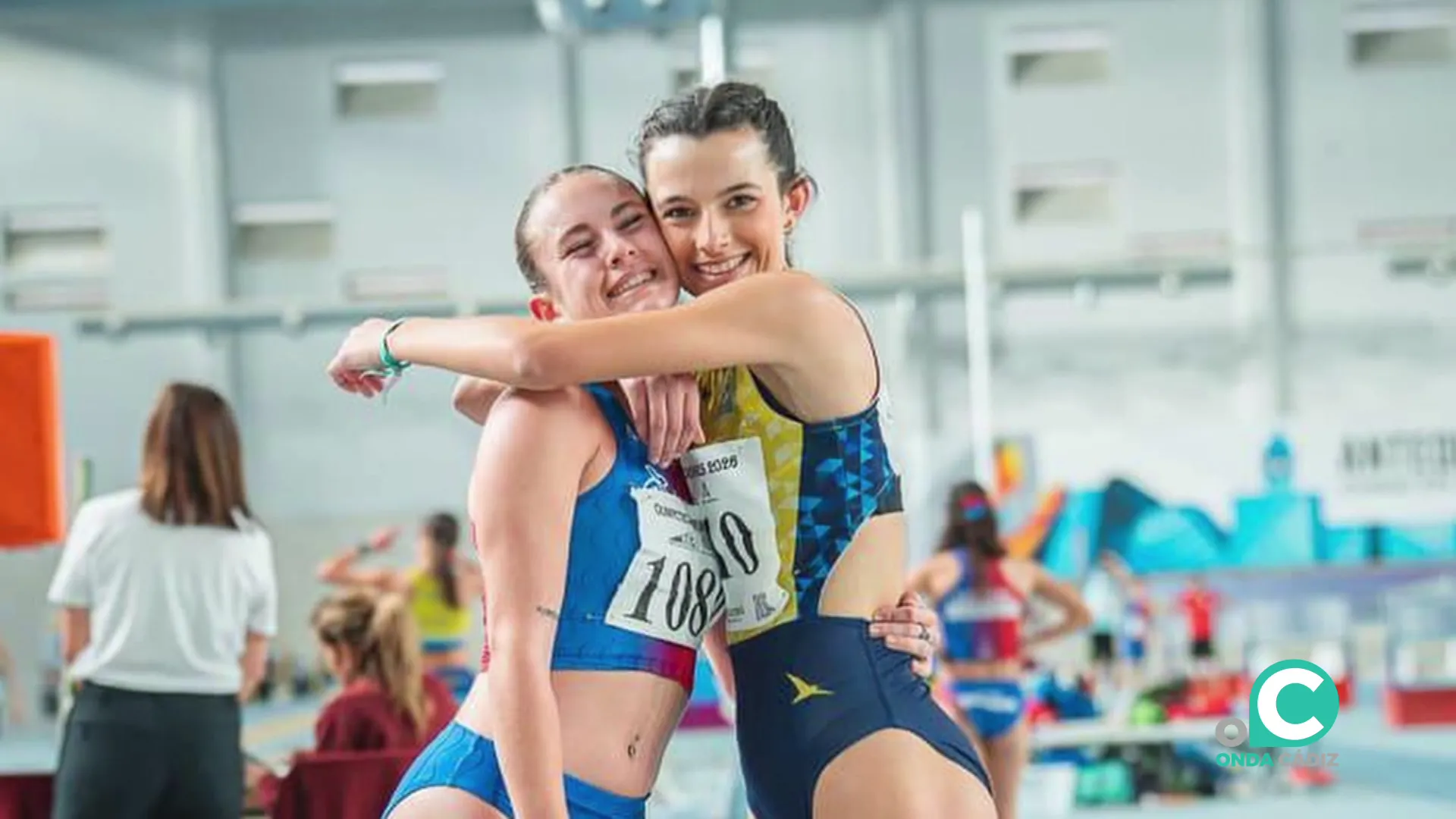 Las representantes gaditanas celebran su triunfo