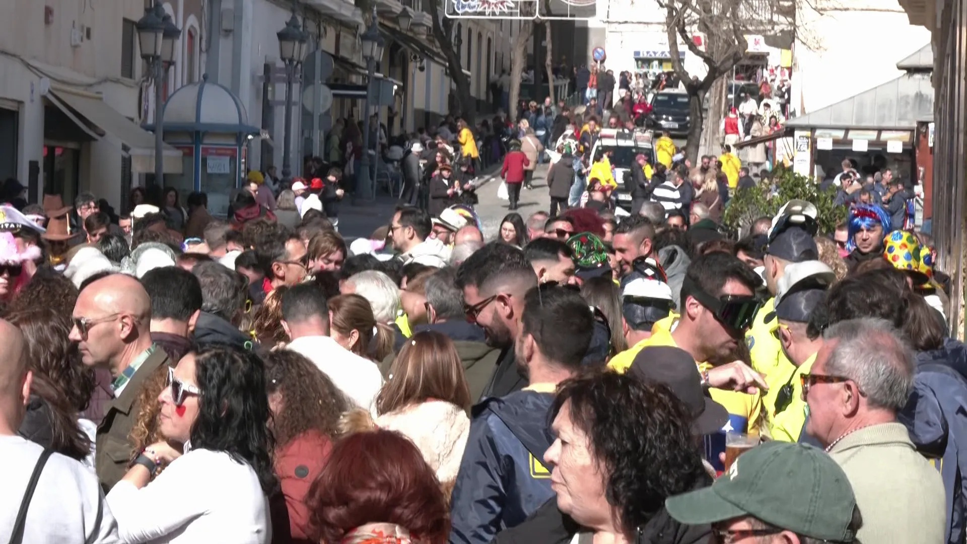 Concentración en una de las jornadas en la capital gaditana