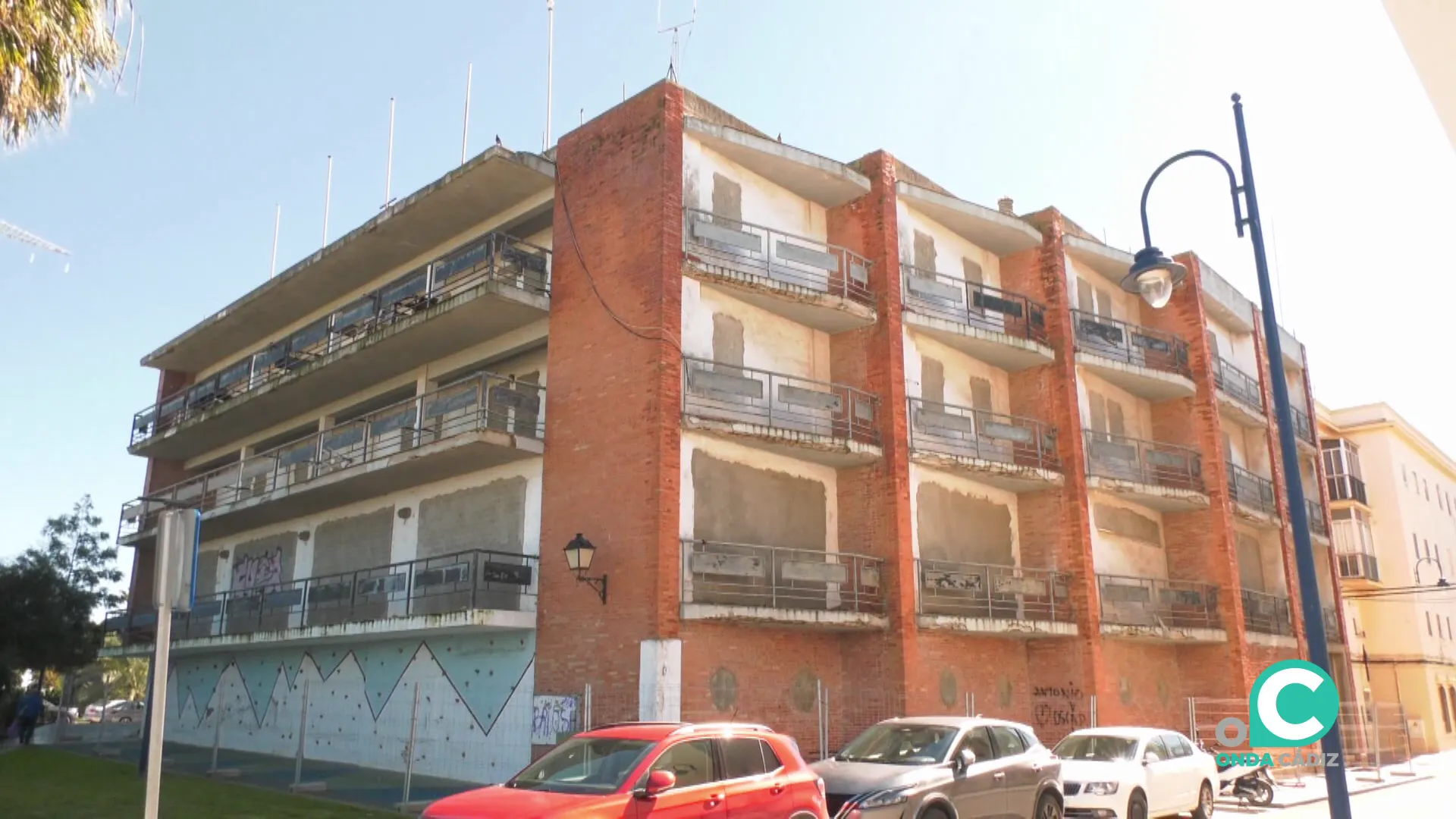 Estado actual del edificio en Puntales