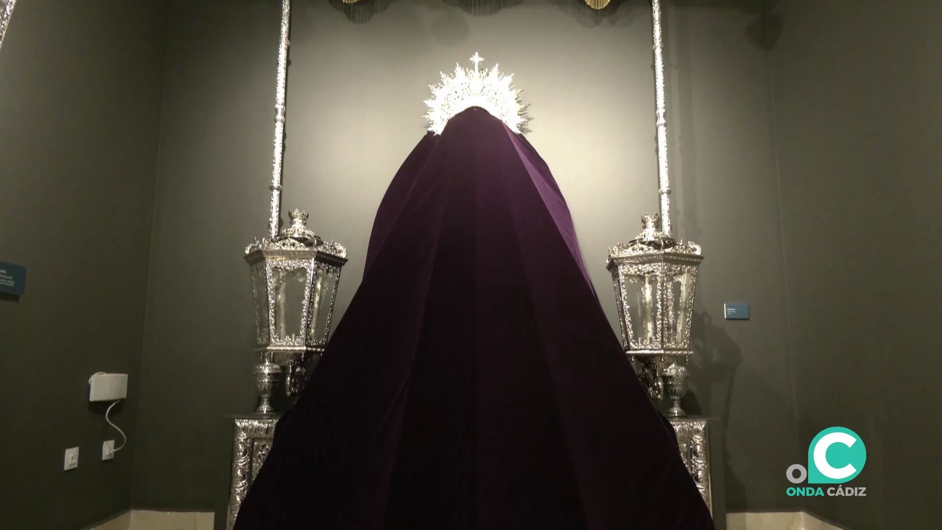 Detalle de parte del estreno de la cofradía de Santo Domingo para la próxima Semana Santa