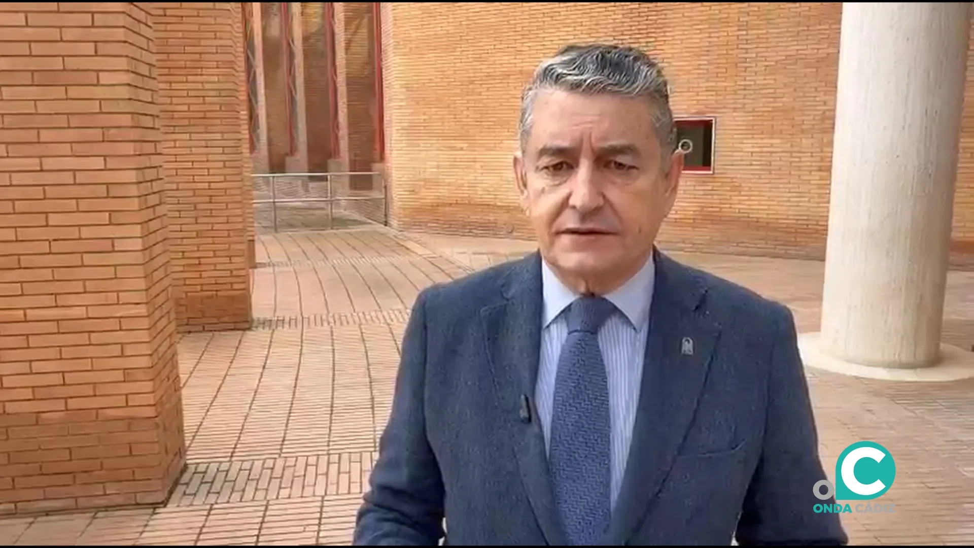 El consejero de Sanidad de la Junta de Andalucía, Antonio Sanz 