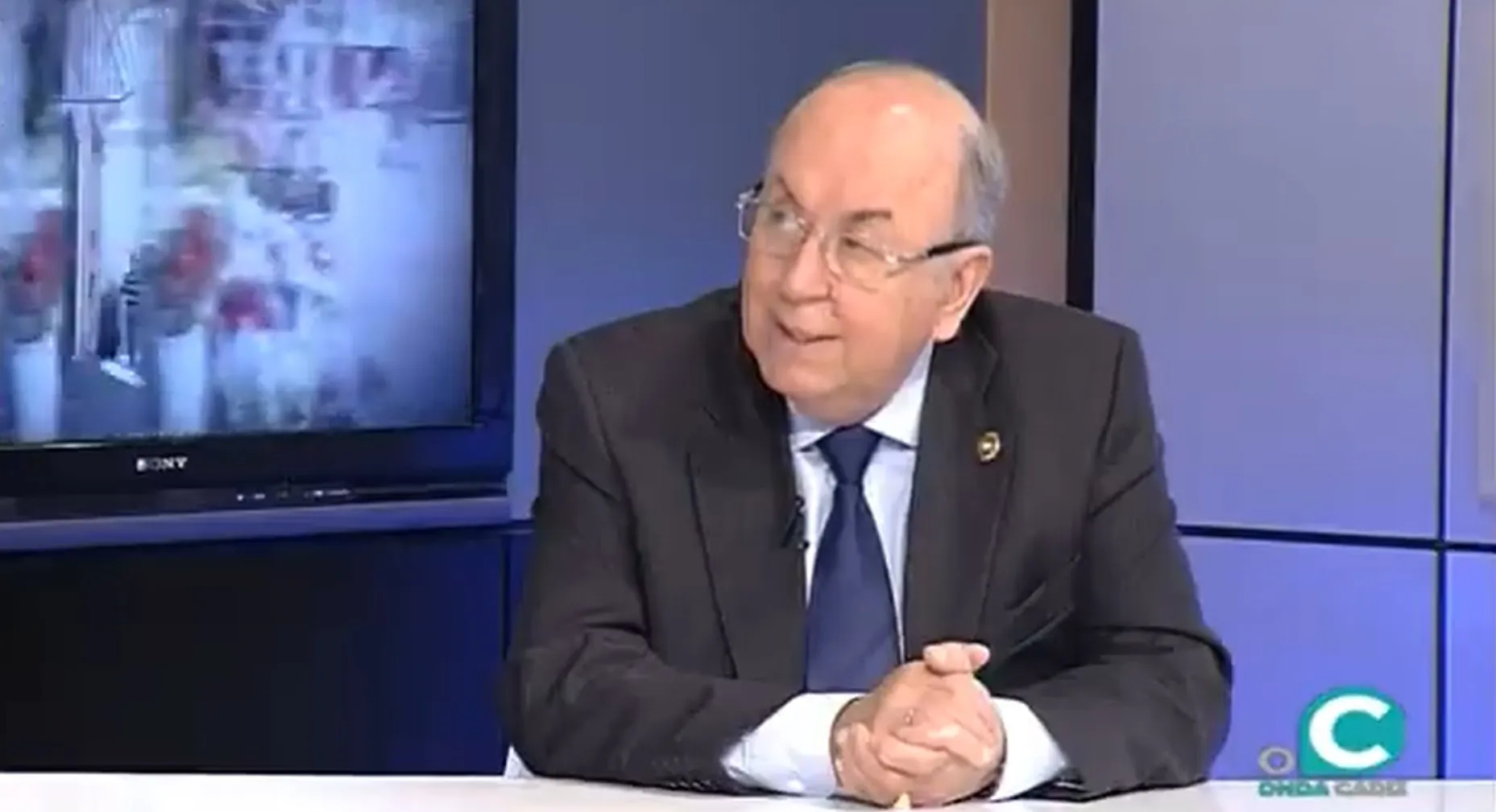 Martín José García, en una entrevista en el programa El Mirador de Cuaresma en el año 2017. 