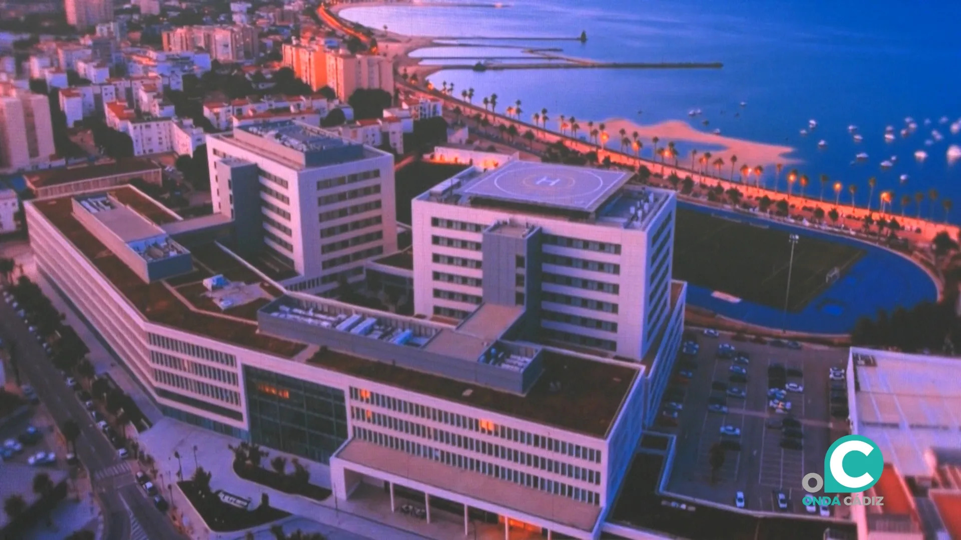 Imagen del futuro Hospital Regional de Cádiz. 