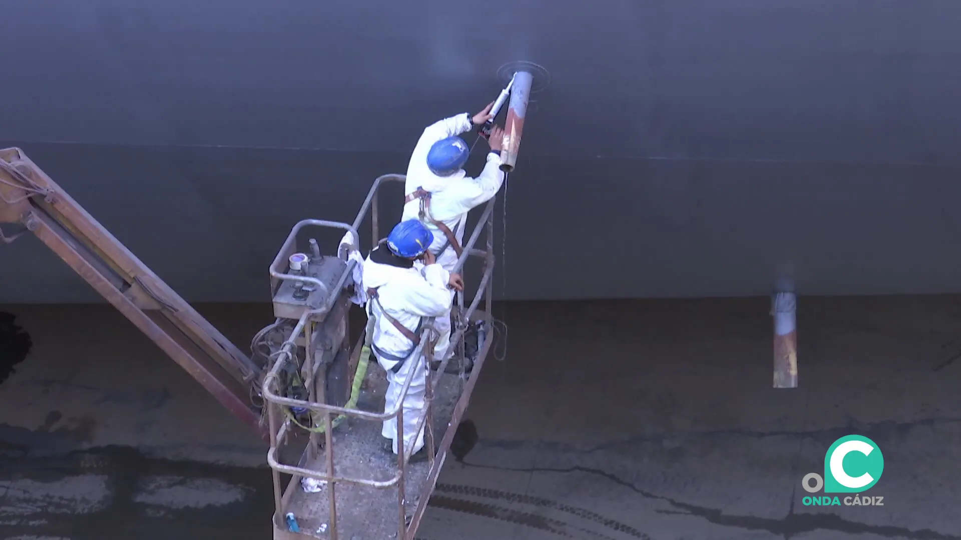 Los comités de empresa de los centros de Navantia en la Bahía de Cádiz reclaman un plan estratégico naval "ambicioso" que asegure la carga de trabajo.