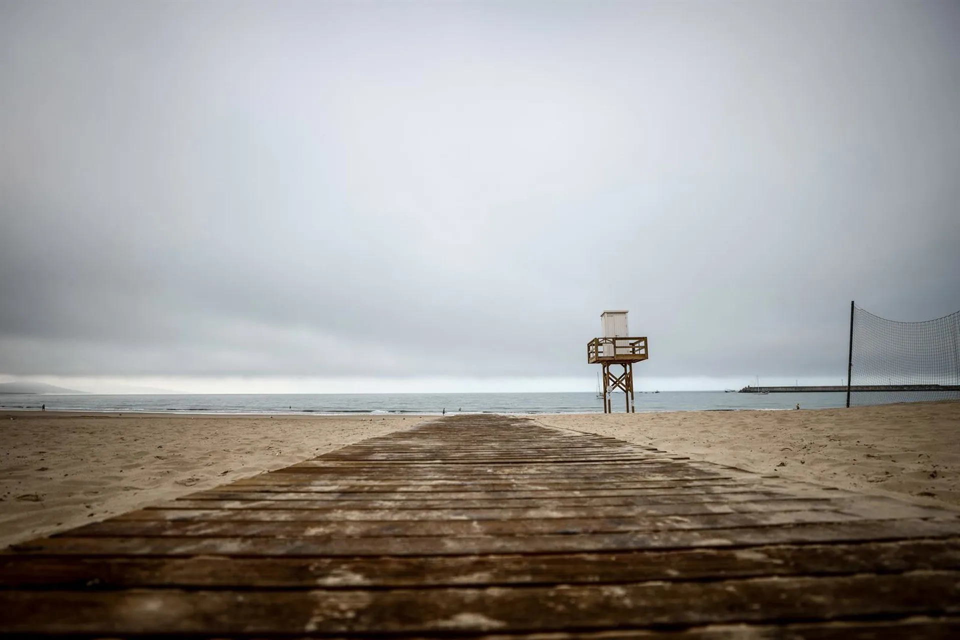 Imagen de archivo de la playa del Carmen en Barbate 
