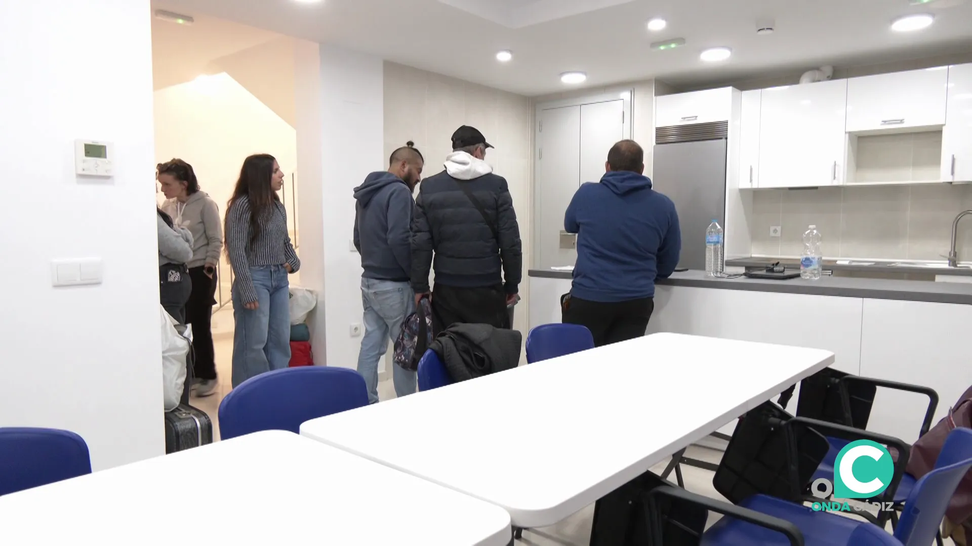 Imagen de este miercoles interior del centro renovado