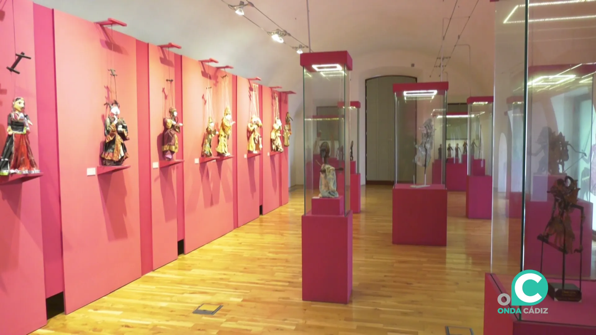 Una de las salas expositivas del equipamiento municipal 