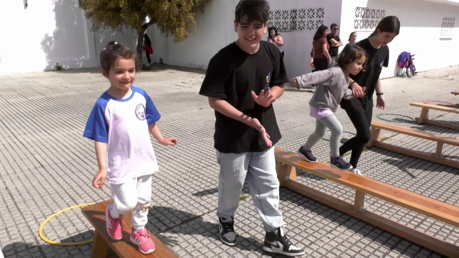 Los más pequeños son los protagonistas de la cita deportiva