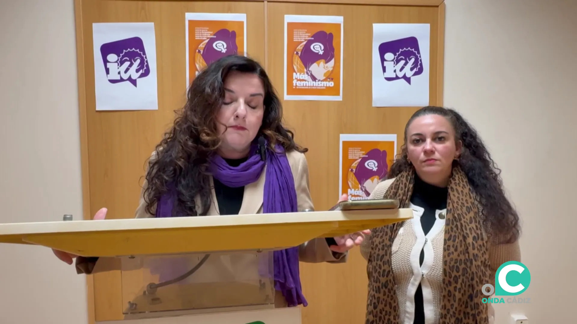 Moreno durante su intervención en la rueda de prensa de este viernes