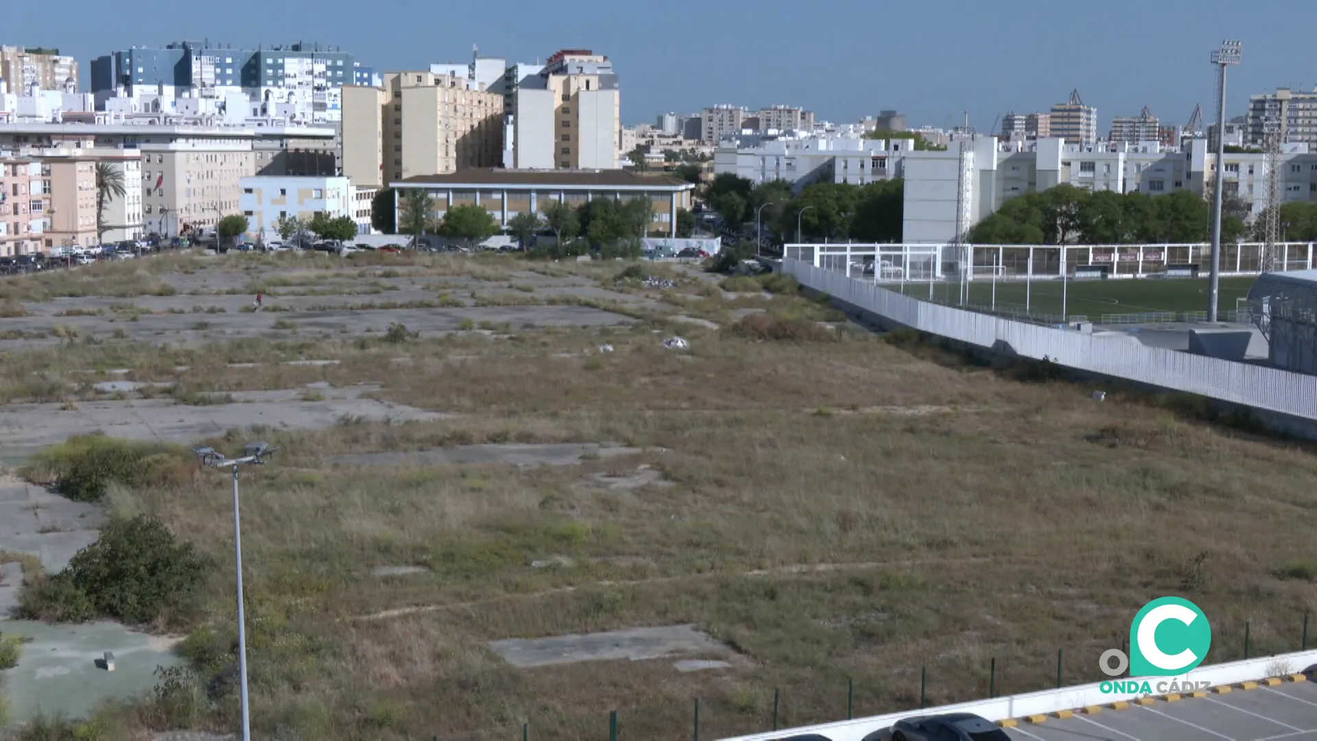 Antiguos terrenos de CASA donde se alzará el futuro equipamiento