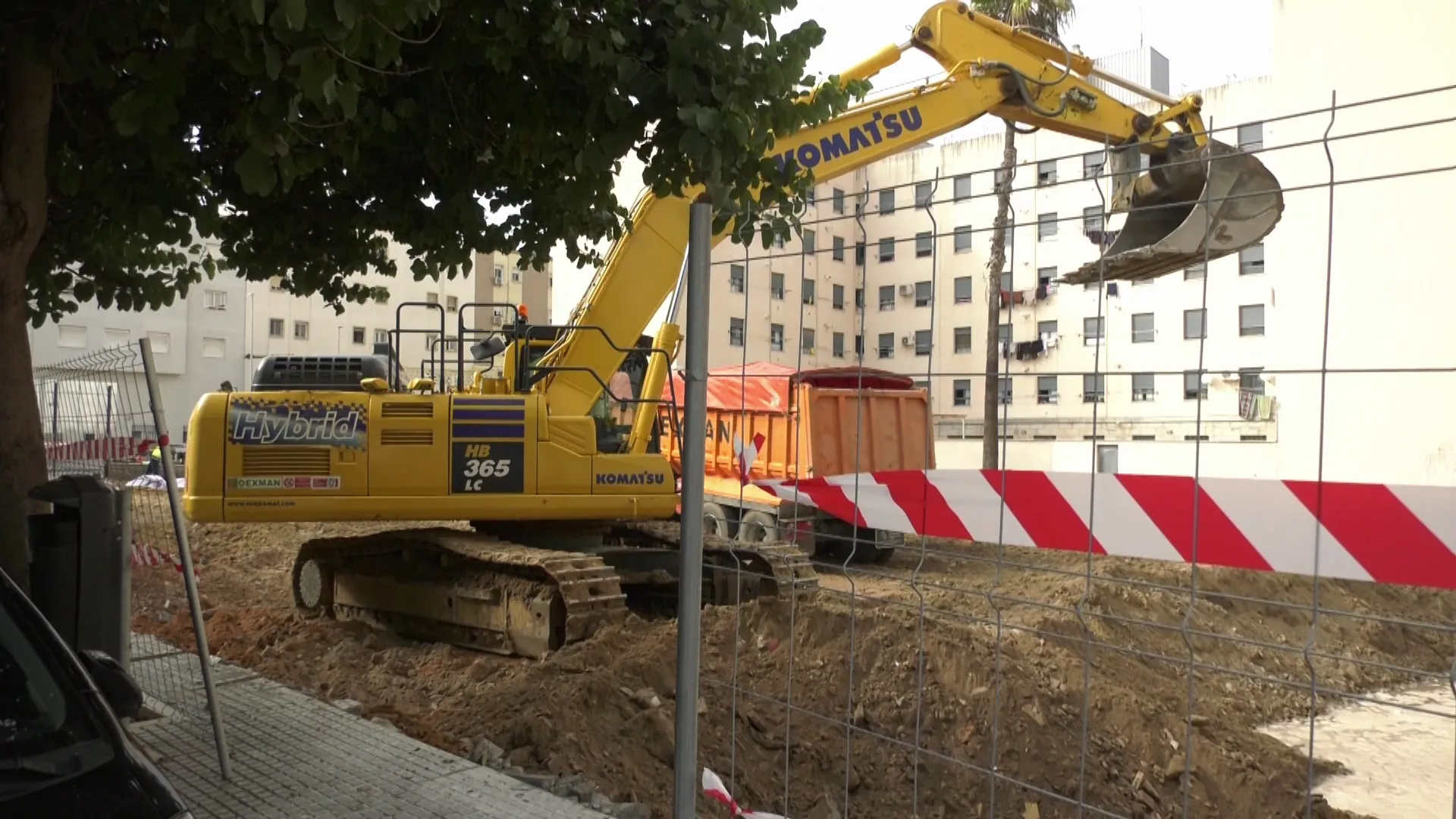 Obras para viviendas el Cerro del Moro