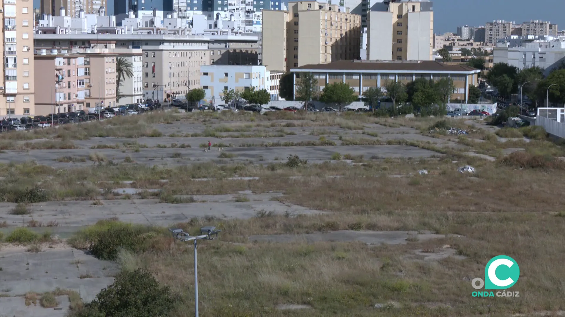 Terrenos de la antigua CASA donde está proyectado el nuevo equipamento