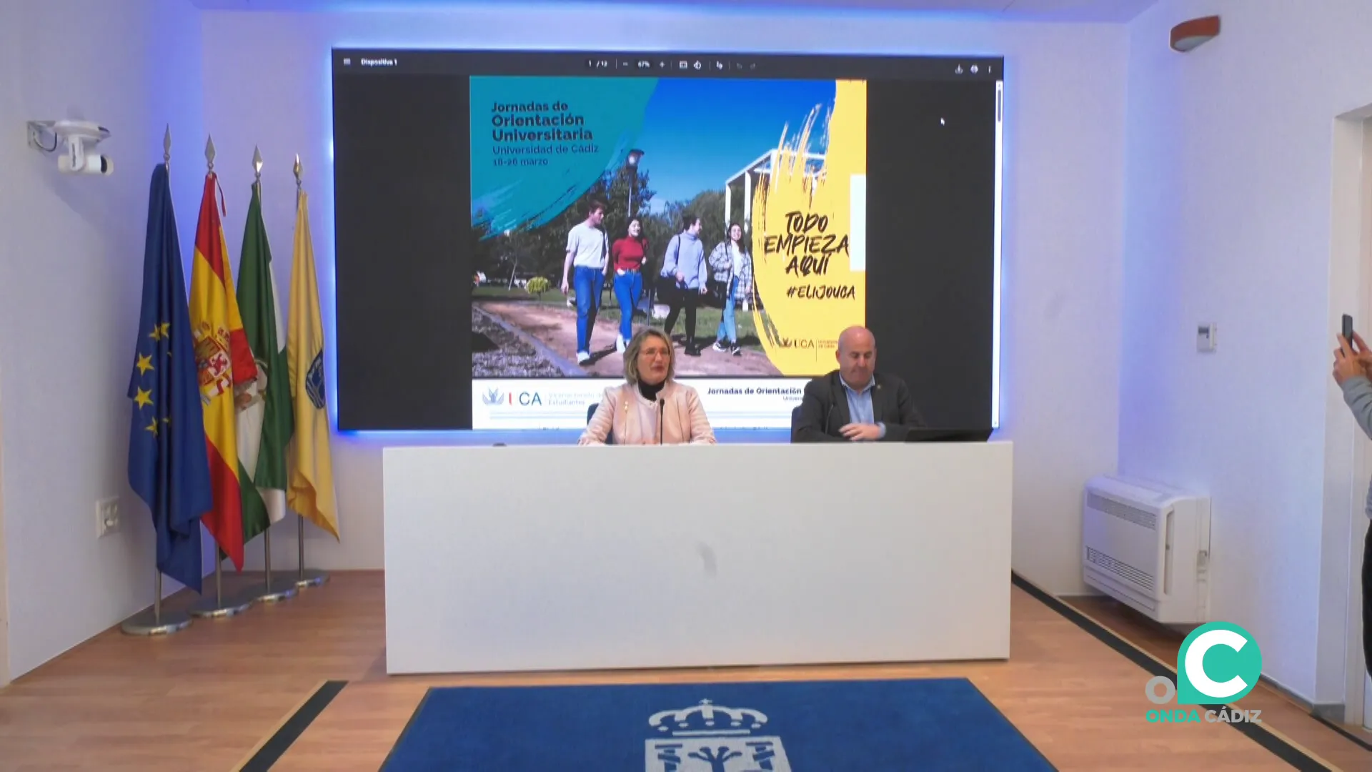 Acto de presentación de las jornadas celebrado este viernes