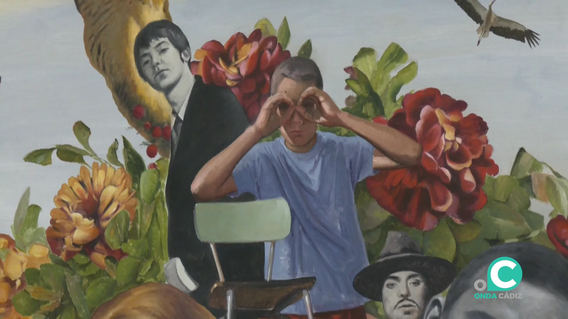 Algunas de las creaciones que se podran ver durante todo el mes de marzo en la Diputación