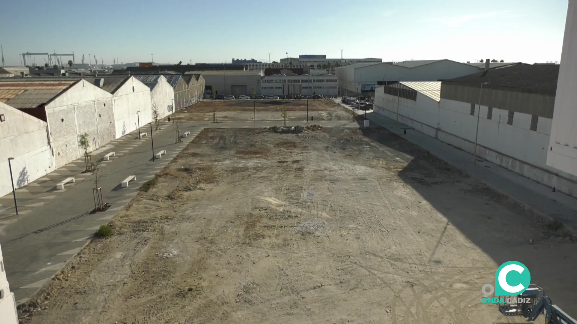 Terrenos donde esta previsto se ubique el nuevo inmueble hostelero