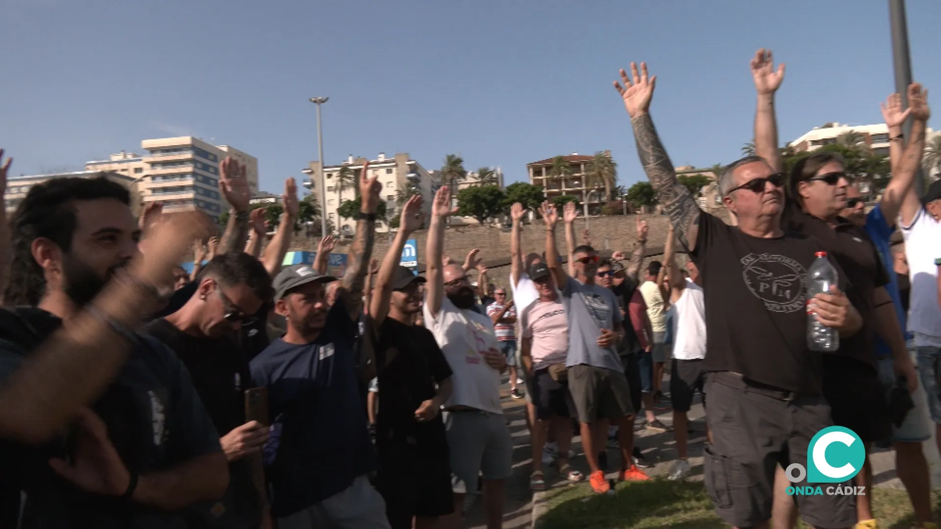Protesta de los trabajadores del sector del metal, en una imagen de archivo.