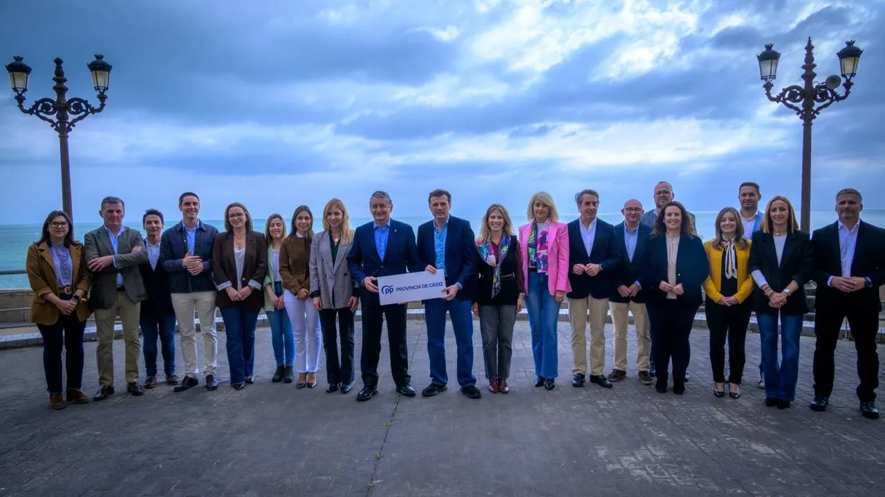 Integrantes de la lista del PP por la provincia para los comicios andaluces