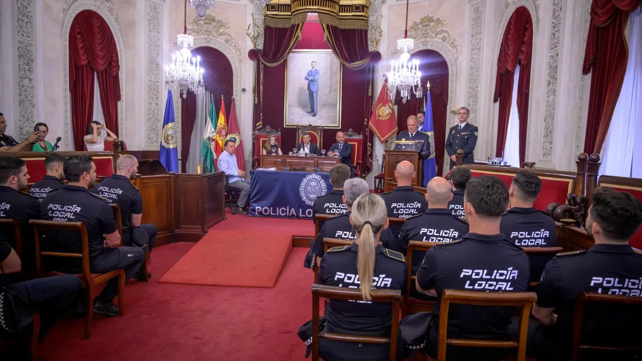 Un momento del acto celebrado este lunes
