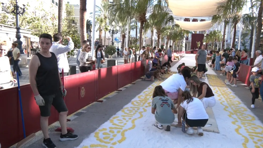 Cádiz vive un intenso fin de semana de Corpus.