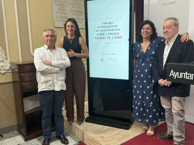 Presentación I Premio Internacional de Investigación sobre Carnaval ‘Ciudad de Cádiz’
