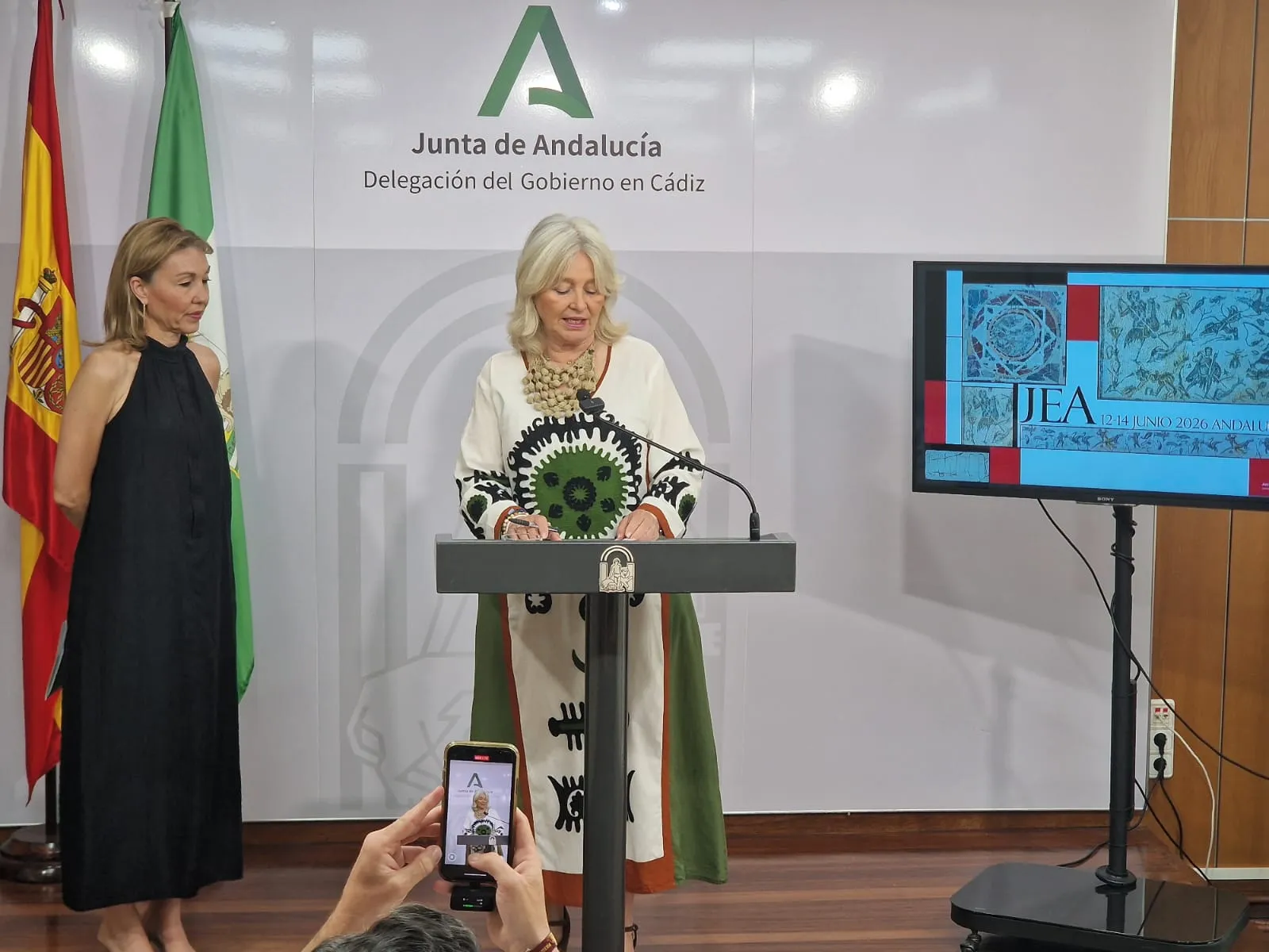 La delegada del Gobierno, Mercedes Colombo