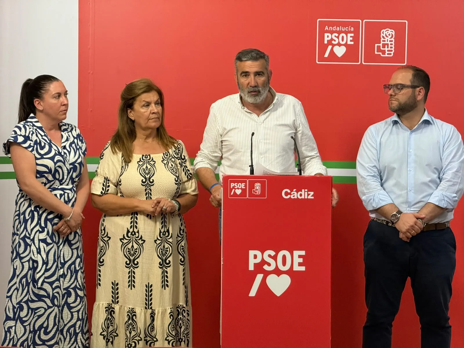 El vicesecretario general del PSOE en Cádiz, Javier Pizarro.
