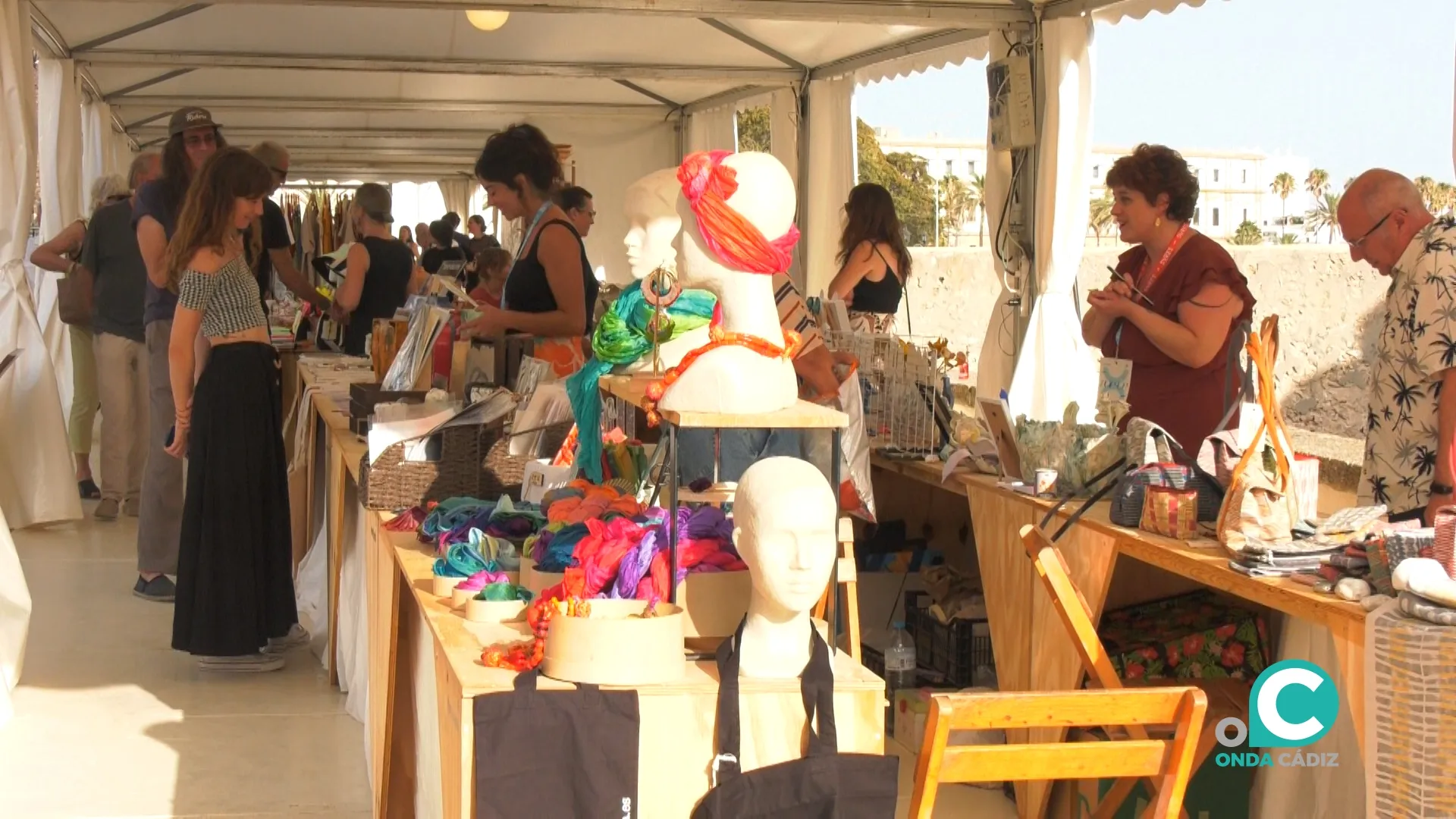Imagen de la zona Pop-Up del festival 