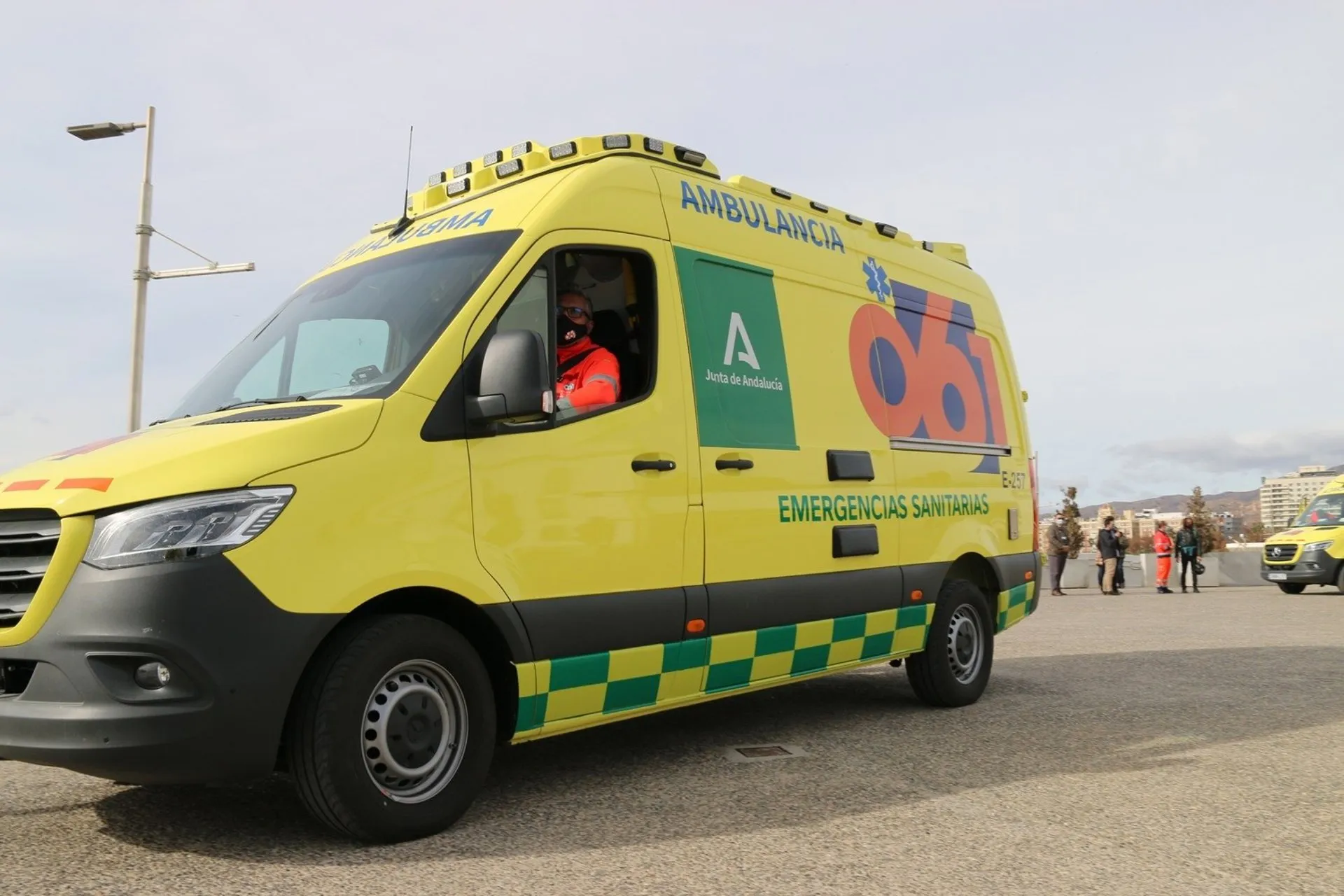 Ambulancia en una imagen de archivo