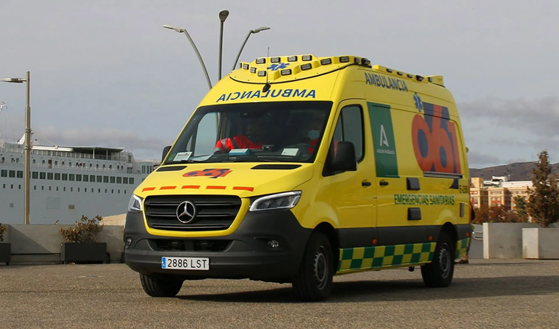 Ambulancia del Centro de Emergencias Sanitarias 061 en una imagen de archivo