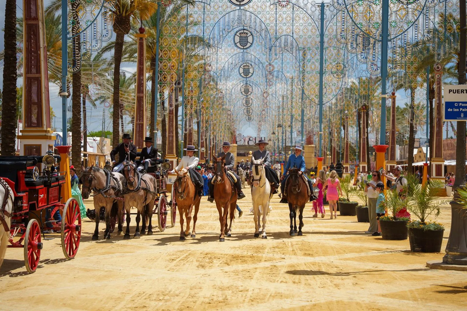 Ambiente en la Feria del Caballo de Jerez de la Frontera el pasado mes de mayo