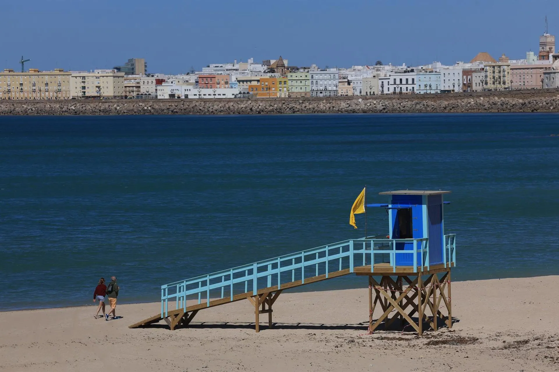 Torreta de  vigilancia en Santa María del Mar