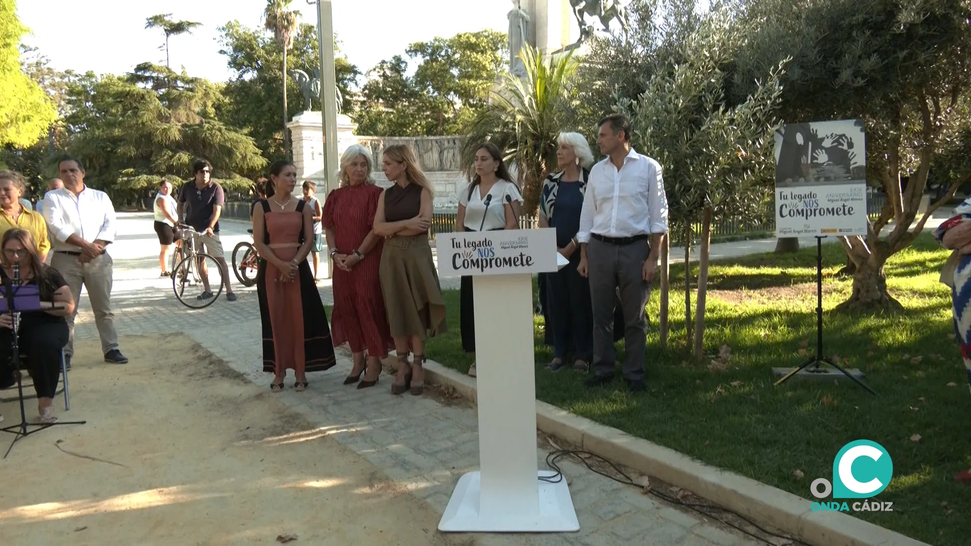 El Partido Popular de Cádiz ha rendido un emotivo homenaje a la figura de Miguel Ángel Blanco