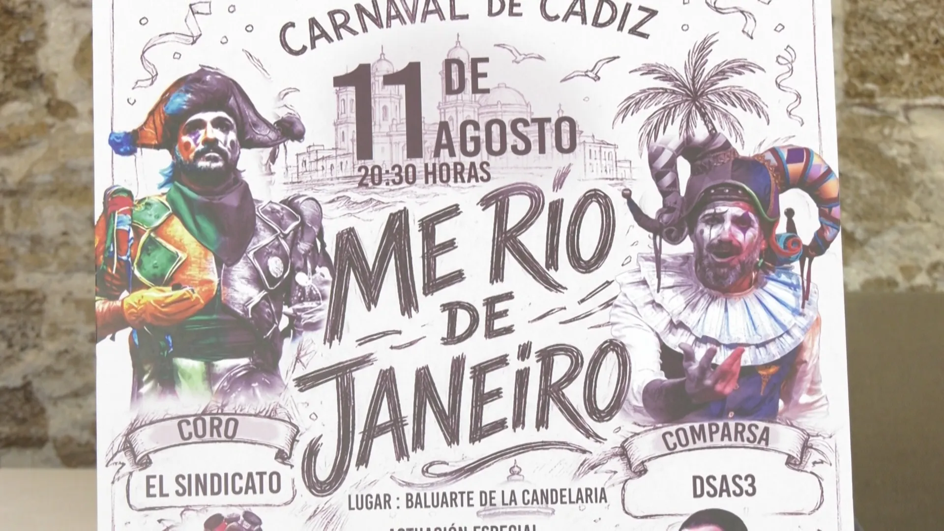 Cartel Festival 'Me Río de Janeiro'
